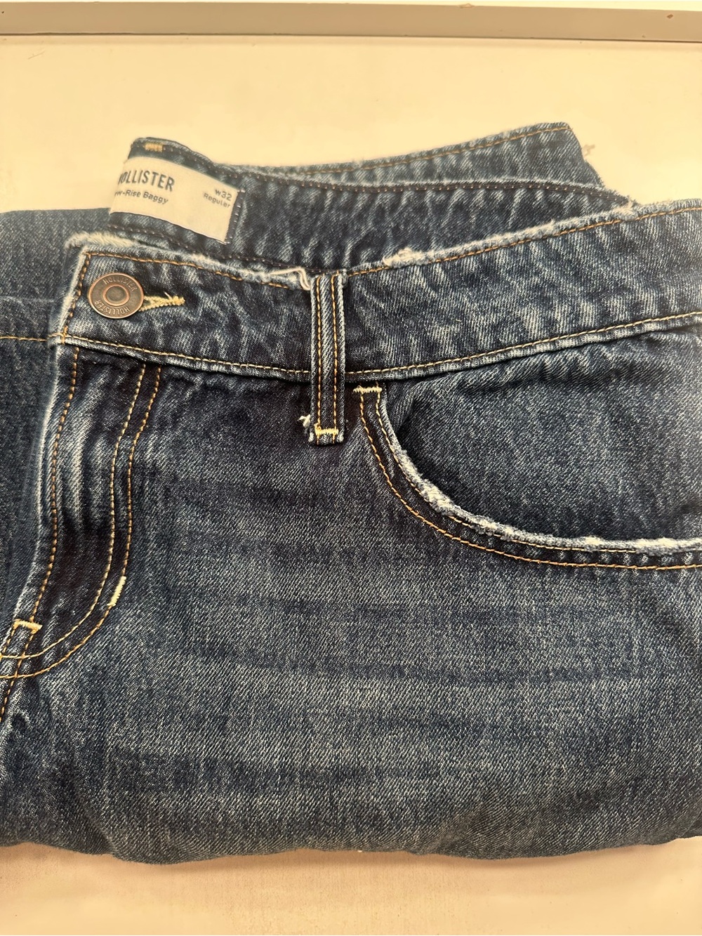 Low rise, Hollister jeans dark wash